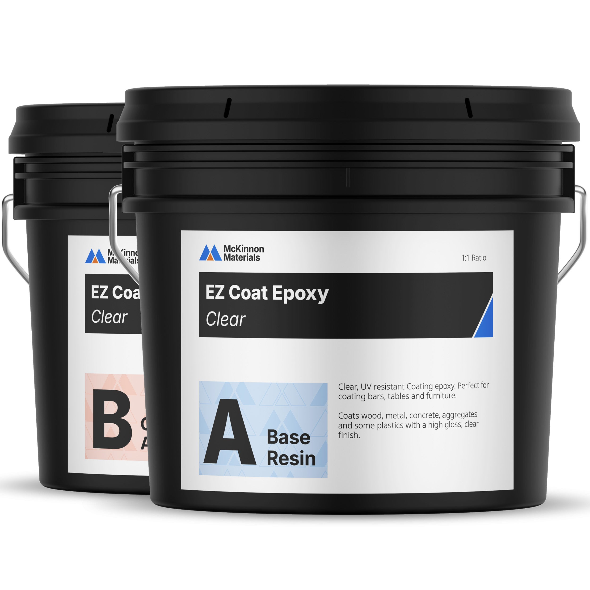 Complete 10 gallon kit of EZ Coat Table Top Epoxy