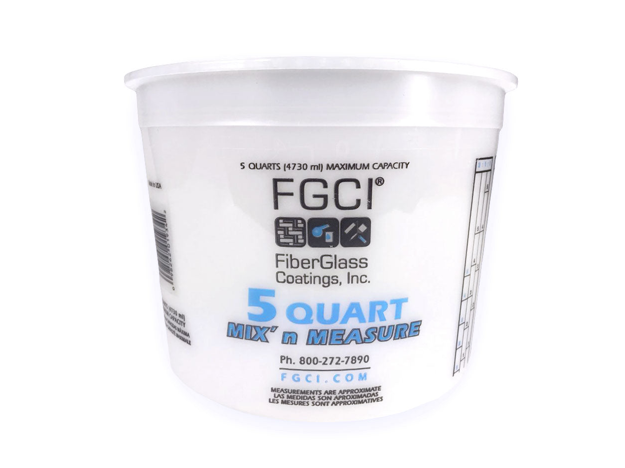 Epoxy Resin Mix and Measure Cups HDPE