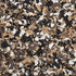 Epoxy Floor Flake close up of a Autumn Brown color