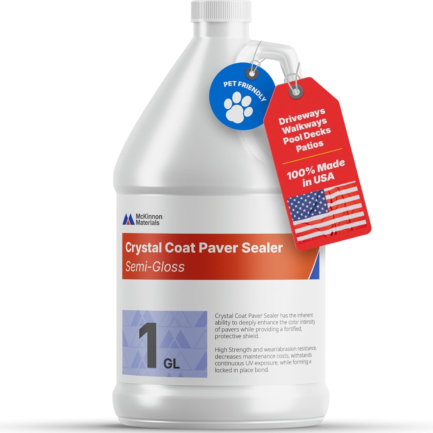Crystal Coat Concrete Sealer and Paver Sealer