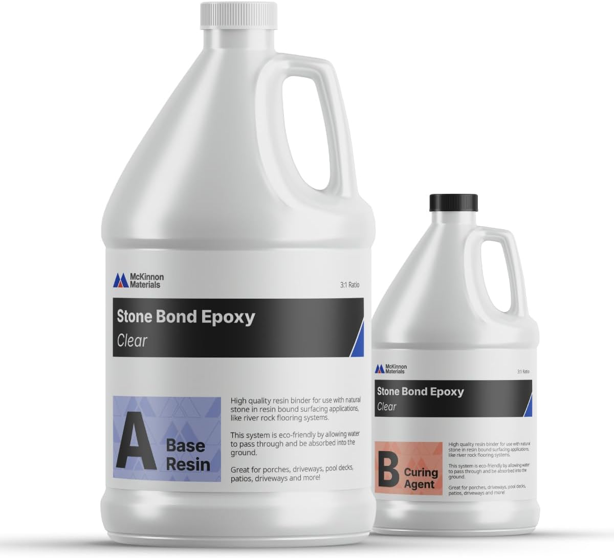 Stone Bond Epoxy Kit, Resin Bound Stone Epoxy for Gravel & Pebble Stone