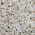 Epoxy Floor Flake close up of a whisper cream color